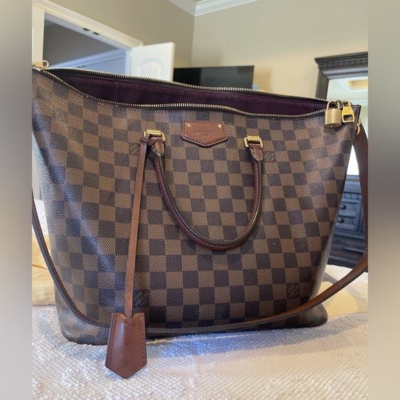SOLD Louis Vuitton Damier Ebene Belmont Tote - Picture 2 of 10